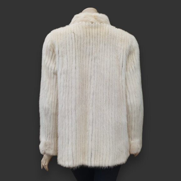 Light Mink Corduroy Cut Jacket -Medium - Picture 4 of 9
